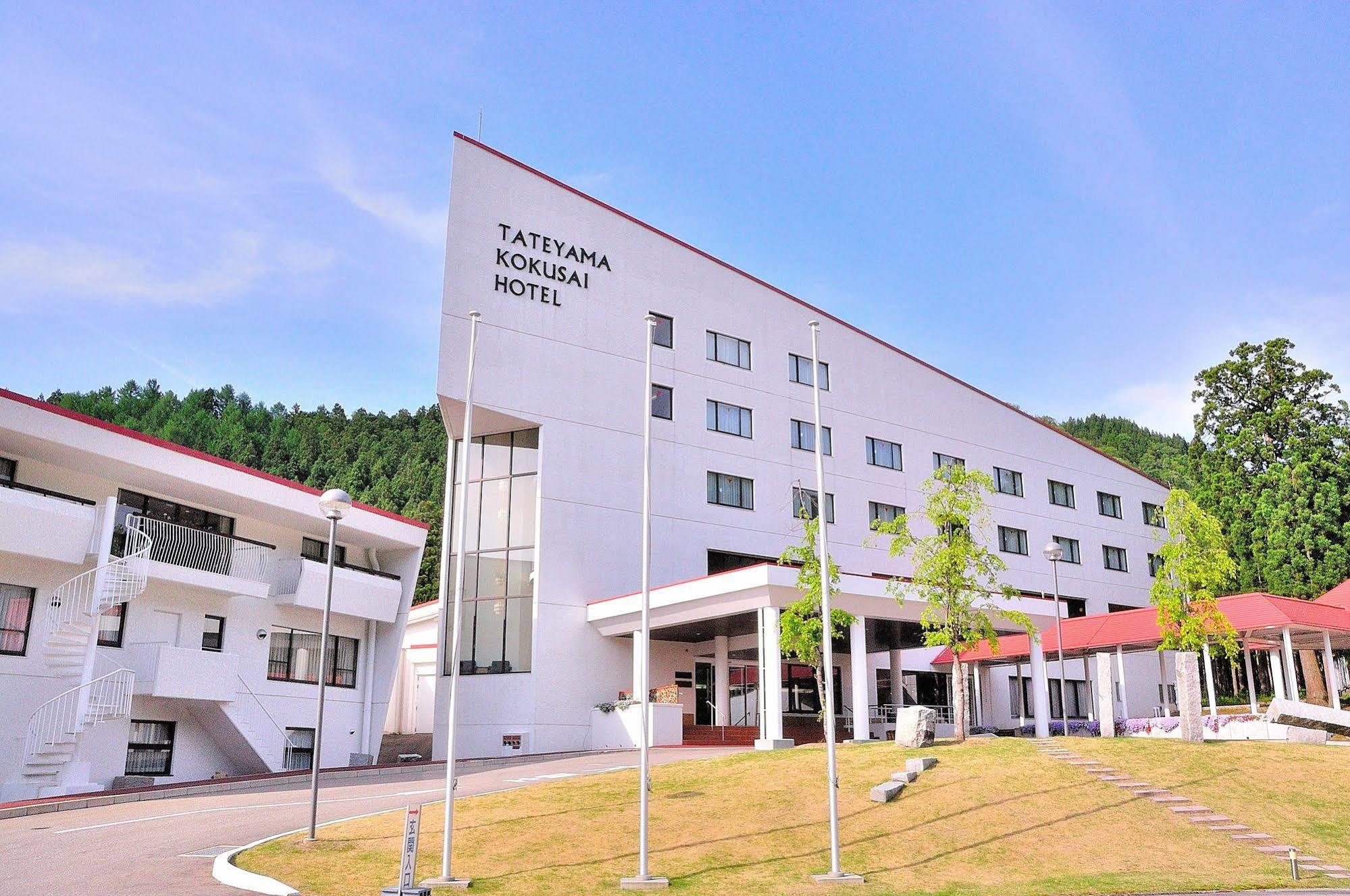 Tateyama Kokusai Hotel Toyama Station Exterior foto